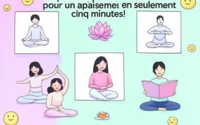 Cinq techniques de relaxation pour un apaisement en seulement cinq minutes !