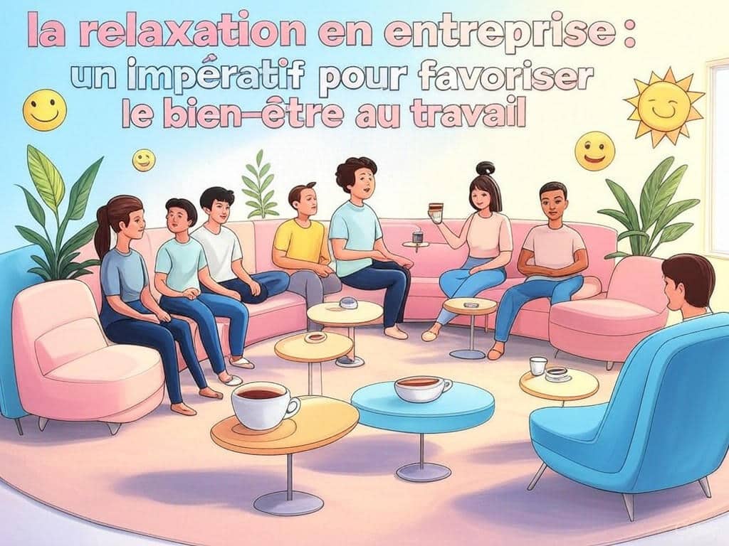 découvrez comment la relaxation en entreprise devient un impératif pour améliorer le bien-être au travail. apprenez les techniques efficaces de gestion du stress et les bienfaits d'un environnement apaisant pour booster la productivité et la satisfaction des employés.