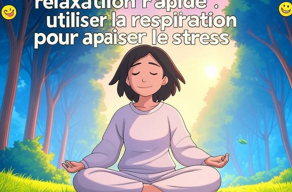 Relaxation rapide : utiliser la respiration pour apaiser le stress