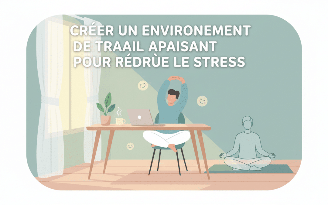 Créer un environnement de travail apaisant pour réduire le stress