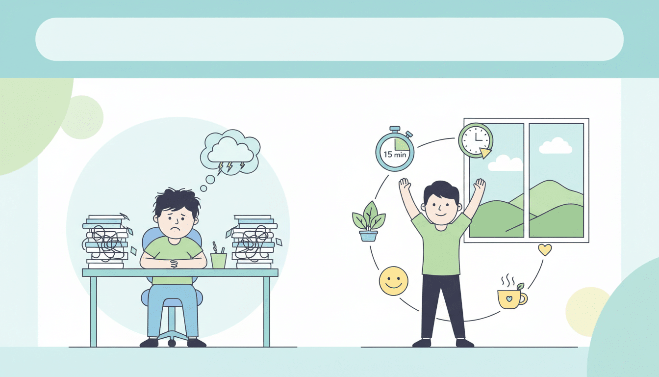 Comment les pauses régulières aident à gérer le stress professionnel découvrez comment intégrer des pauses régulières dans votre routine de travail peut réduire le stress professionnel et améliorer votre bien-être au quotidien.