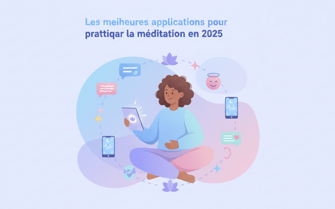 Les meilleures applications pour pratiquer la méditation en 2025