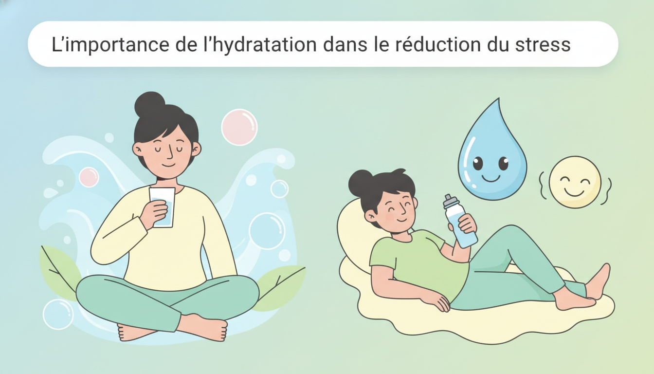 découvrez comment une bonne hydratation peut aider à réduire le stress et améliorer votre bien-être au quotidien.