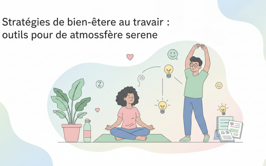 Stratégies de bien-être au travail : outils pour une atmosphère sereine
