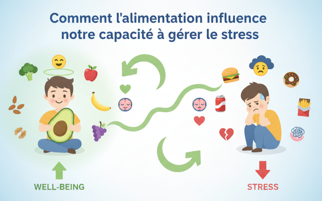 Comment l&rsquo;alimentation influence notre capacité à gérer le stress