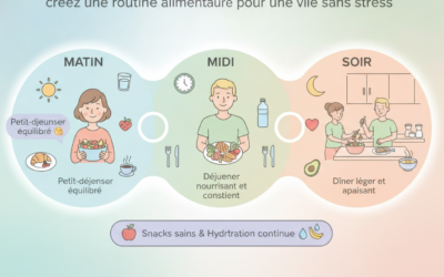 Créez une routine alimentaire pour une vie sans stress