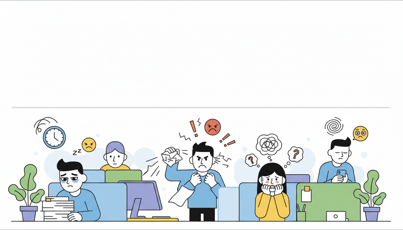 découvrez comment identifier les signes de stress au travail chez vos collègues pour mieux les soutenir et favoriser un environnement professionnel sain.
