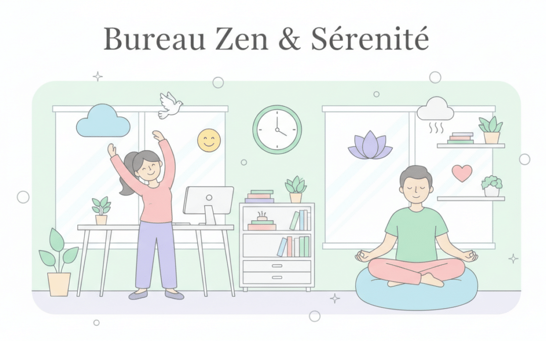 Mesures antistress au bureau : essentiels pour une ambiance zen