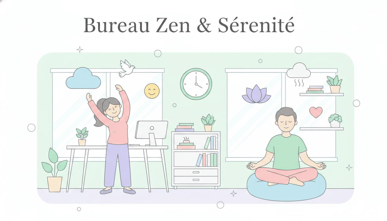 Mesures antistress au bureau : essentiels pour une ambiance zen découvrez des mesures antistress efficaces au bureau pour créer une ambiance zen et améliorer le bien-être au travail.